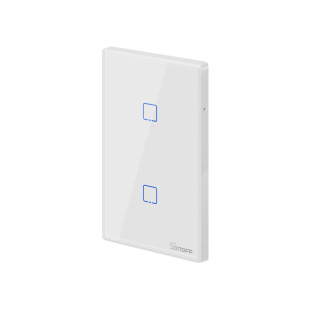 Sonoff T2US2C-TX 2 open smart wifi wall switch 120 type panel mobile phone remote control