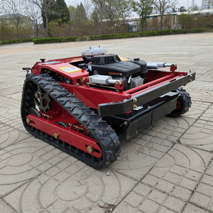 Factory Remote Control Smart Lawn Mower 7.5 Horsepower Crawler Gasoline Electric Starter Lawn Mower Orchard Lawn Mower
