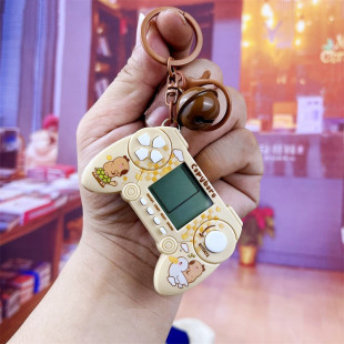 Claw machine shop Tanabata to send male and female friends sound light kapibala capybara keychain to send girlfriends and small partners hanging ornaments