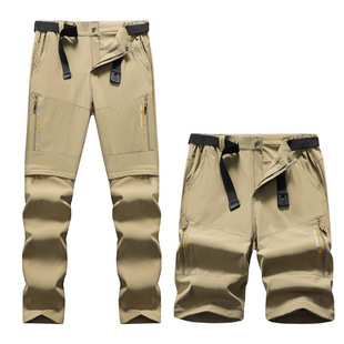Cross-border summer outdoor assault pants men's detachable two-section pants breathable waterproof khaki foreign trade explosions wholesale