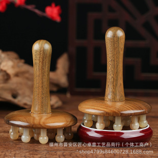 Bull horn with vein meridian brush belly artifact burning fat kneading abdomen dredging liver and gallbladder leg scraping massage brush body universal