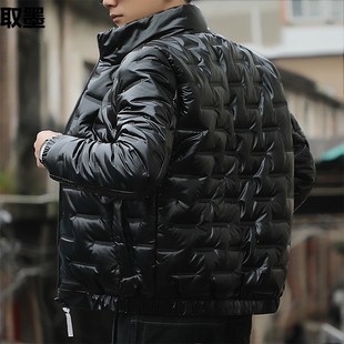 Winter foreign trade new cotton-padded coat men's coat stand collar cotton-padded jacket handsome all-match waterproof warm winter coat