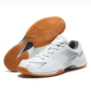 plus size 48 Badminton Shoes Men's Table Tennis Shoes Training Shoes Non-slip Wear-resistant Couple Young Student sneaker