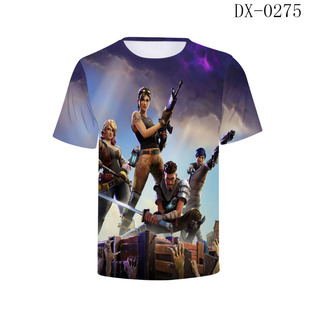 2022 Новая летняя рубашка в ночь крепости 3DT Amazon fortnite Футболка Amazon fortnite