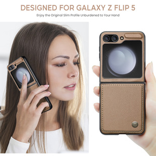Трансграничное применение ZFold6 чехол для телефона S24plus Samsung ZFlip6 раскладушка Zfilp5 складной кожаный чехол