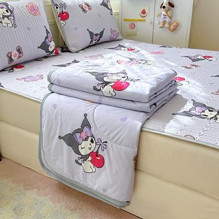 New Class A Summer Cartoon Fresh Cool Household Bedding Air-conditioning Bedclothes Student Dormitory Cute Summer Cool Bedclothes