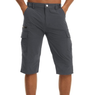 2024 Amazon AliExpress cross-border outdoor water-repellent casual pants multi-bag overalls shorts