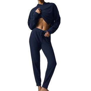 Customized Long-Sleeved Autumn and Winter New Hooded Sweatshirt Sports Suit Soft and Skin-Friendly Casual Home Sweatpants Running Suit