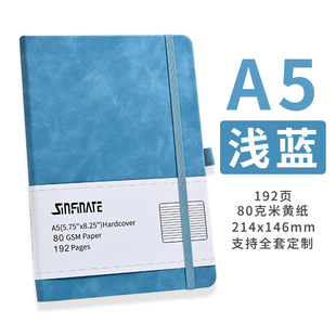 A5 Notebook Notebook Horizontal Line Notebook Hardcover Hardcover Diary A5 Elastic Band Notepad Custom Logo