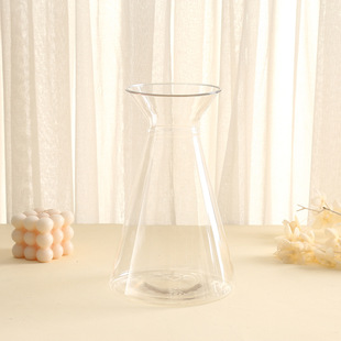 Valentine's Day hand-played spiral bouquet artifact flowers plastic vase flower barrel Tanabata flower shop special bag flower artifact