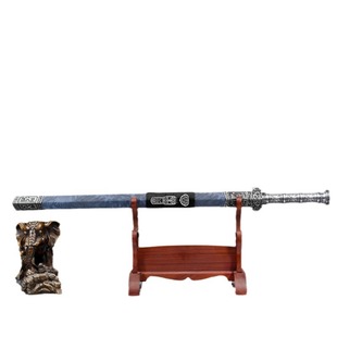 Longquan City Changheng E-Commerce Han Sword Sword Integrated High Manganese Steel Hand-Forged Film and Television Props Unedged