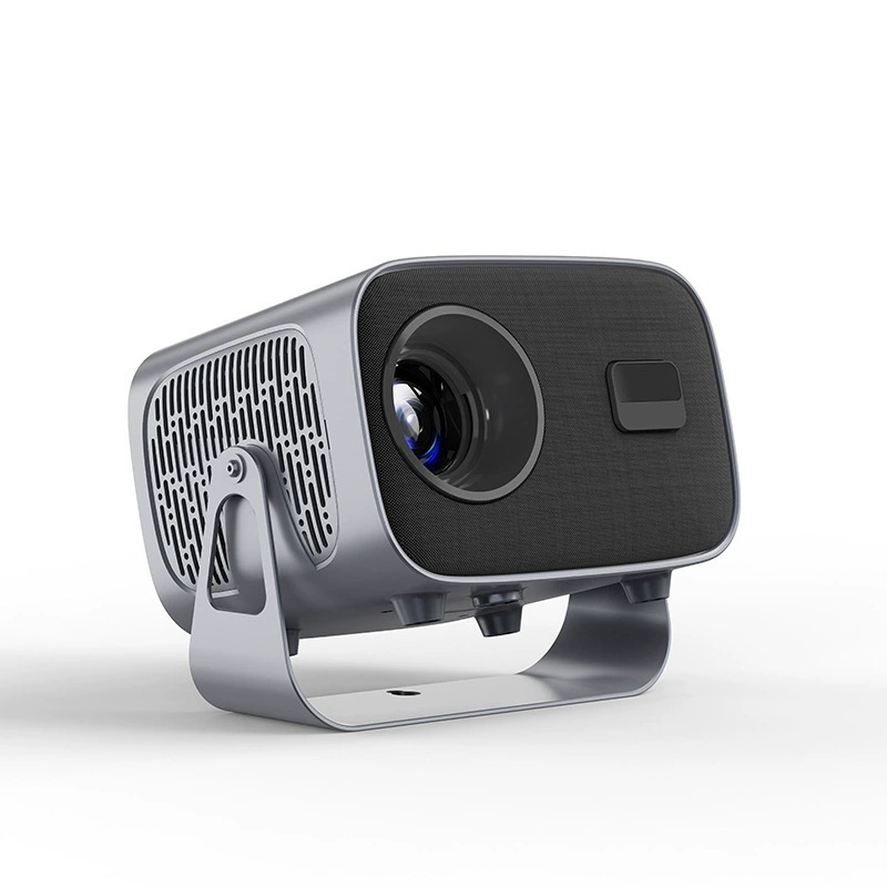 4K super aniq smart mini proyektor qoʻl telefoniga ulanadi