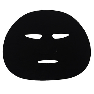 Black charcoal adsorption mask paper black bamboo charcoal non-woven mask paste DIY mask cloth