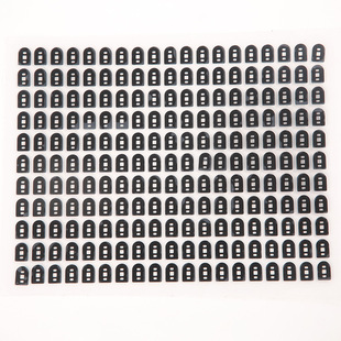 Shenzhen factory supply acrylic PC heart rate black lens hospital equipment display panel in stock wholesale