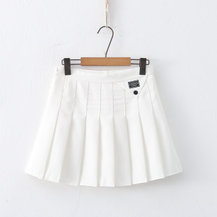 Japanese Mori Women's 2024 Summer Dress New Pleated Triangle Label Bust Skirt Women's Wholesale