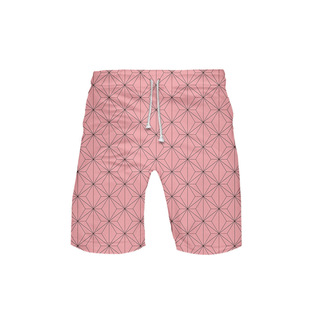 Europe and the United States New Japanese Man Ghost Extermination Blade Series Animation Peripheral Same Children's Wear 3D Digital Print Shorts Beach Pants