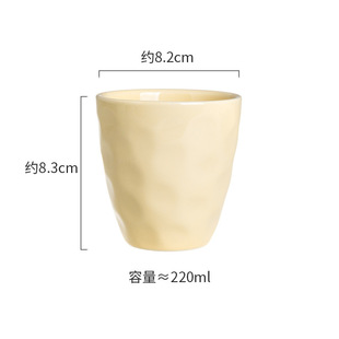Simple creative high-end ceramic cream solid color one-person meal plate student meal plate practical grid plate suit