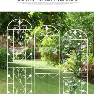 New Clematis Rose Climbing Stand Garden Fence Flower Stand Rose Outdoor Courtyard Wrought Iron Fence Flower Stand