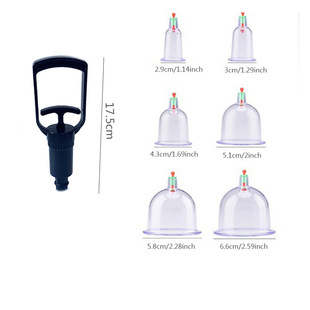 Direct selling rubber cupping ball/household cupping machine/cupping machine accessories/Universal plastic cupping Cup