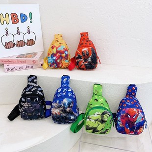 New Children's Coin Purse for Boys and Girls Cute Western Style Shoulder Crossbody Small Bag Cartoon Casual Chest Bag Cross-border Wholesale