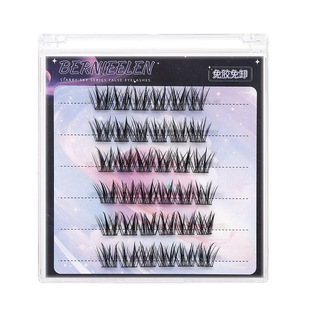 Glue-free American Mouse ~ Mouse Dog Cartoon Grafting False Eyelashes Natural Simulation Women's Single Cluster Beginner Lazy Daily