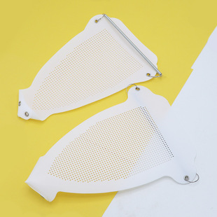 Household White Steam Iron Set Teflon Anti-Light Cover Teflon Cover Household Iron Floor Shoe Cover