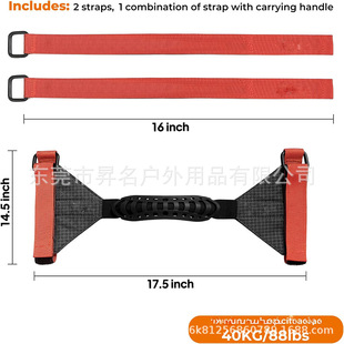 Folding Pet Cage Satchel Straps Dog Fence Storage Straps