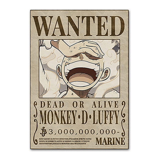 Amazon Poster One Piece хочет 24 штуки награды заказ японский мультяшный плакат декоративная живопись