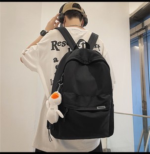 Backpack Simple Large Capacity Travel Backpack Schoolbag Women's Casual Japanese Junior High School Students Senior high school College Student Sense