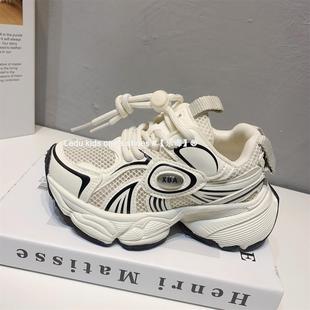 Pola Korean children's shoes children's sports shoes 2024 spring and summer girls running shoes western style ultra light boys casual shoes