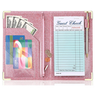 Foreign Trade Wholesale Customized Drink Single Clip Hotel Restaurant Cafe Cashier Bill Receipt Order Ordering Jacket