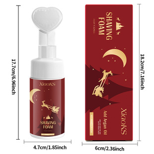 [Cross-border Exclusive] Shaving Foam XiaoKS Shaving Cleansing Cream Care Cross-border Foreign Trade Factory Outlet