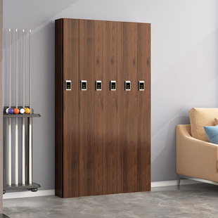 Induction Lock Billiard Room Placement Member Rod Cabinet Billiard Hall Rod Cabinet Storage Rod Counter Cod Storage Cabinet