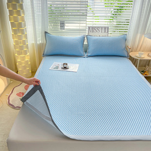 Ice Doudou Ice Shredded Mat, покрывало из трех частей, летний моющийся складной домашний детский кондиционер, мягкий коврик