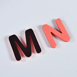 Alphabet refrigerator stickers children's cognitive puzzle cartoon EVA magnetic stickers teaching aids English digital magnetic stickers magnetic stickers suit