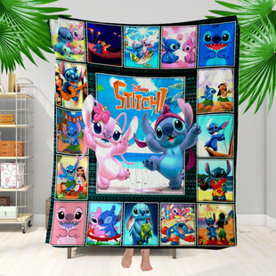 Cross-border foreign trade cute cartoon flannel blanket a custom-made home blanket blanket for all seasons