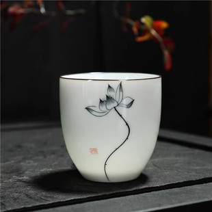 Vintage ceramic white wine glass set Chinese antique old-fashioned one or two 50ml three two household small wine cup shochu wine glass