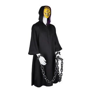 Star Edge Naruto ALFY cos Clothing Cloak Cloak Uchiha with Tu Tiger Skin Mask Weapon Complete Set