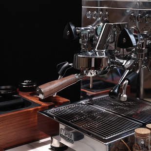 58mm universal hollow-out bottomless stainless steel coffee machine handle for coffee machines such as Aibao/E61/maituo/Gemile