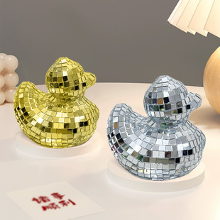 Трансграничный Duck Disco Ball диско мозаичная сетка красная мини-утка зеркальный светоотражающие декоративные украшения