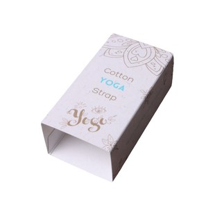 Factory personalized ogo small batch production paper packaging waist seal adhesive Kraft paper white card socks lunch box waist seal