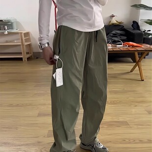 creamy-white Three-proof Paratrooper Pants Men's Summer Lightweight Quick-drying 714 Charge Pants Workwear Outdoor Hiking Climbing Pants