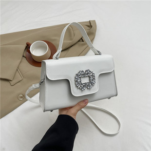 Fashion Casual Small Square Bag 2024 Summer New Simple Beautiful Handbag Stylish Texted Shoulder Crossbody Bag