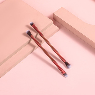 Factory Direct supply new double-headed makeup brush eye shadow stick eye shadow brush single beauty makeup brush single brush wholesale