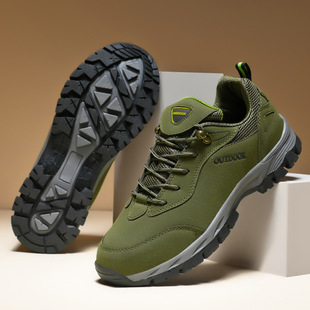 New 2022 Cross-border Large Size Men's Soft Bottom Wear-resistant Comfortable Men's Casual Shoes Outdoor Mountaineering Anti-slip Men's Shoes