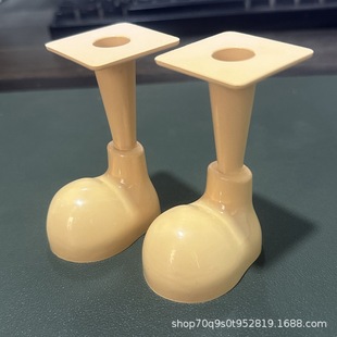 Yellow Funny Pen Holder Small Foot Stand Foot Accessories Creative Decoration Small Foot Pen Holder Accessories Ornaments Desktop Foot Accessories