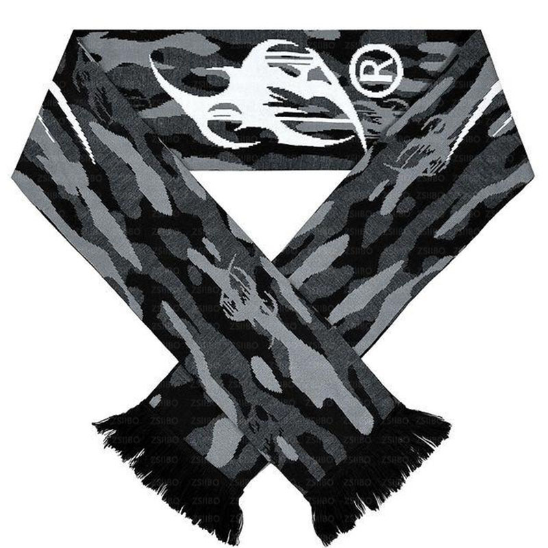 Autumn and Winter New Vintage Gothic Fashion Design Niche Double-sided Jacquard All-match Scarf Scarf Warm Wholesale