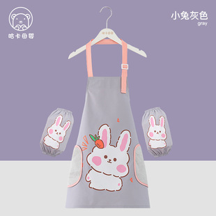 Children's Painting Clothes Baby Apron Art Painting Clothes Kindergarten Customized Overalls Chef Clothes suit Waterproof Dirty-proof