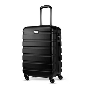 LOGO Wholesale ABS Trolley Case Men's and Women's Travel Boarding Luggage Universal Wheel TSA Password Customs Lock Suitcase