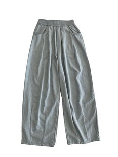 Summer clouds milk pants! Korean Style Lazy Slim Radish Cropped Pants Small Casual Grandma Pants Paper Pants